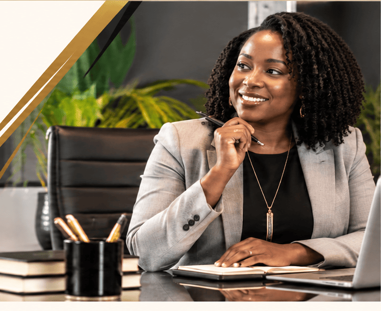 Professional business consultant in an office